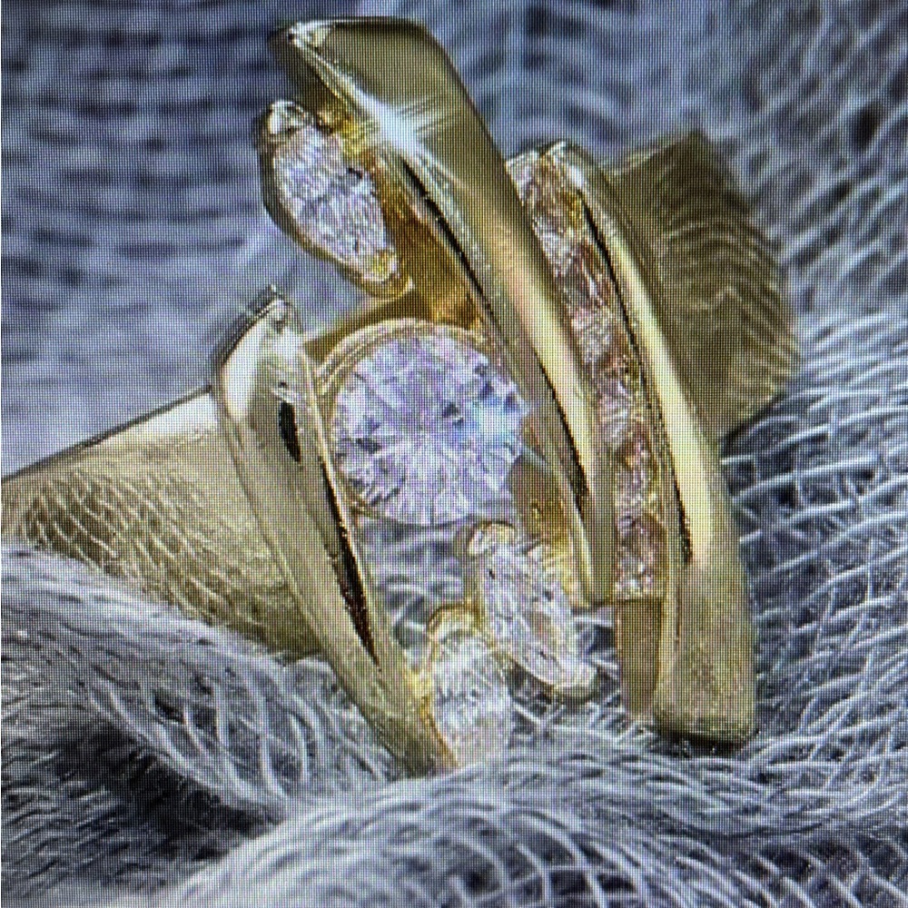 ELEGANT ABSTRACT LADIES RING 6,7,8,9,10